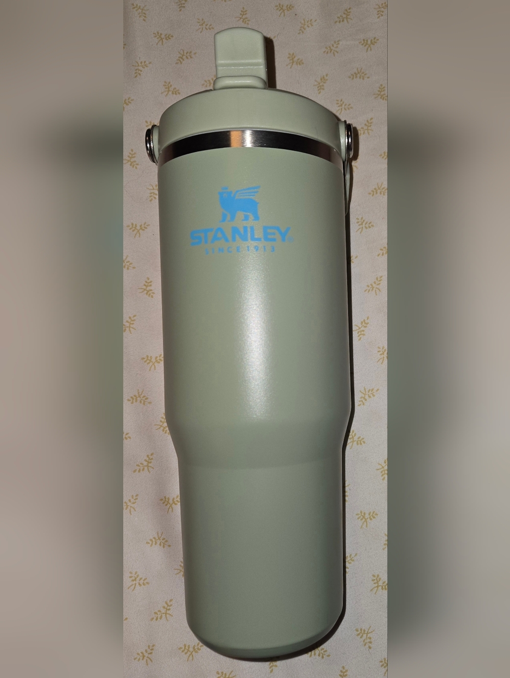 Stanley Sage Green Travel Tumbler with Carry Handle 30 Oz. - Picture 2 of 7